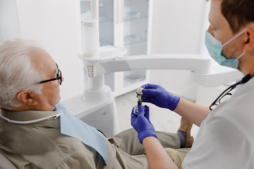 tratament infectie implant