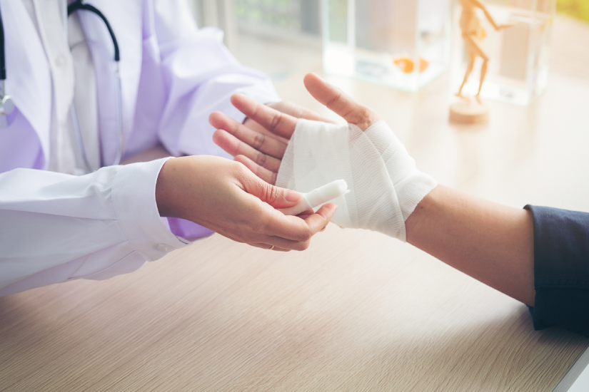 prim ajutor incheietura