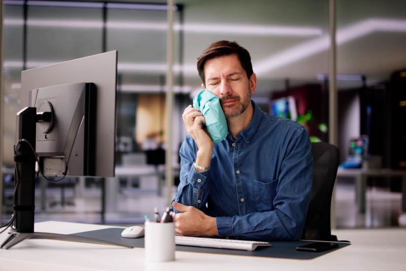 punga pentru gheata durere dinte