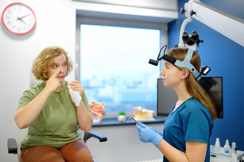 Puncția sinusală se realizează sub anestezie