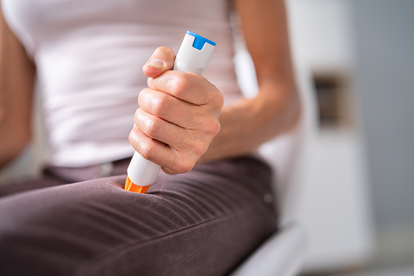  Auto-injector de adrenalină