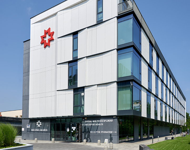 Cladirea locatiei Spital Cluj Regina Maria