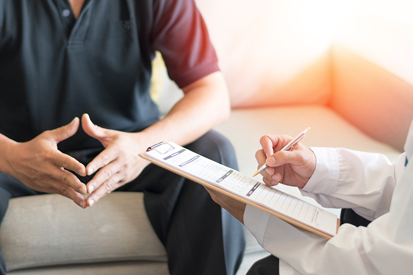 Consult urologic pentru diagnosticul bolii Peyronie