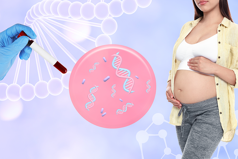 Test prenatal neinvaziv NIPT, ADN fetal din sângele mamei