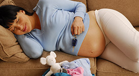 pereii interni în timpul sarcinii)