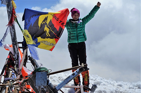 Eroii de langa noi – Dor Geta Popescu, cel mai bun palmares actual in alpinismul mondial feminin sub 18 ani
