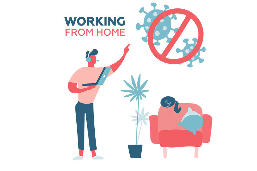 Noul coronavirus: cum sa fii productiv cand lucrezi de acasa