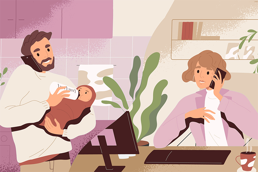 Cum poți ajuta părinții care încearcă să găsească echilibrul dintre viața de familie și job