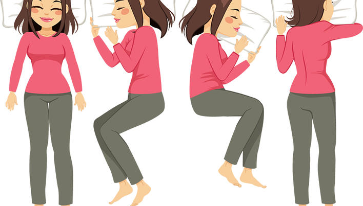 Poziția de dormit la pierderea în greutate, PoziÈii de dormit: avantaje Èi dezavantaje