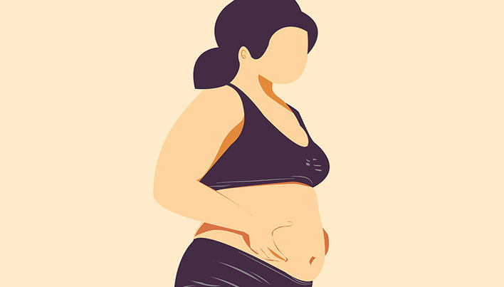 poate o femeie însărcinată să piardă grăsime